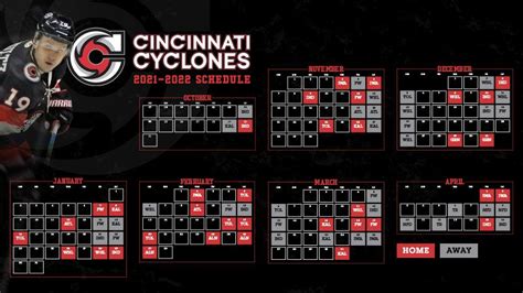 Cyclones Announce 2021-2022 Schedule - Cincinnati Cyclones