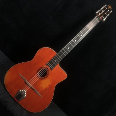 DM2/V Gypsy Jazz Style Acoustic Guitar Antique Varnish #0552 — Guitars 'n Jazz