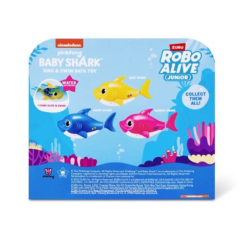 Nickelodeon Pinkfong Baby Shark Sing & Swim Bath Toy - Assorted - Kmart