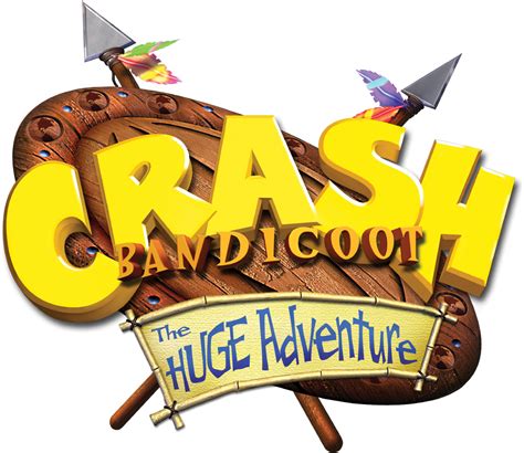 Crash Bandicoot The Huge Adventure Logo HD by CRASHARKI on DeviantArt