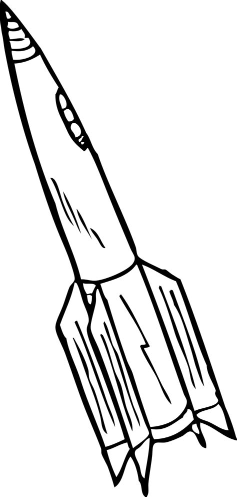 Rocket Ship Drawing at GetDrawings | Free download