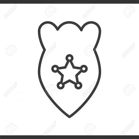 Badge Outline Vector at Vectorified.com | Collection of Badge Outline ...