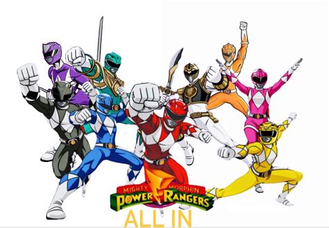 Mighty Morphin Power Rangers All In - Mighty Morphin Power Rangers Fan Art (44560005) - Fanpop ...