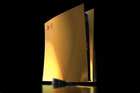 Sony's PlayStation 5 Just Got a Luxe 24k Gold Upgrade