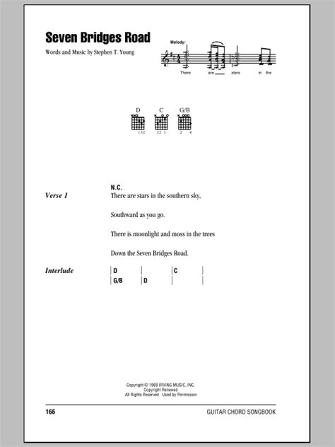 Seven Bridges Road by Eagles - Guitar Chords/Lyrics - Guitar Instructor