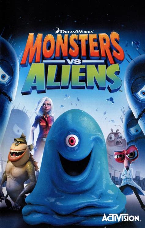 Monsters vs. Aliens (2009) PlayStation 2 box cover art - MobyGames