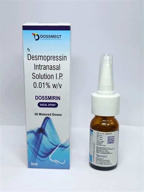 Desmopressin Intranasal Solution IP 0.01% Nasal Spray, 10 mcg at Rs 800 ...