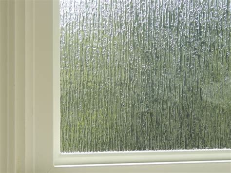 Rain obscure glass is a great decorative glass option for bathroom replacement windows. | Glass ...