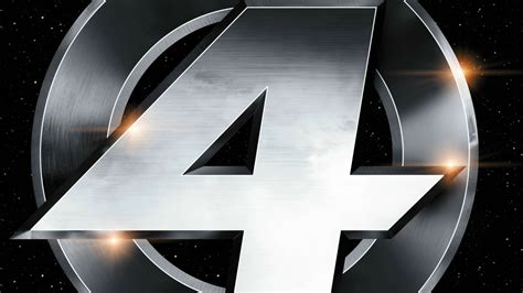Fantastic Four (2005) Grey Logo HD Wallpaper
