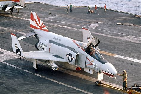 F-4B Phantom II on USS Coral Sea - VF-111 Sundowners