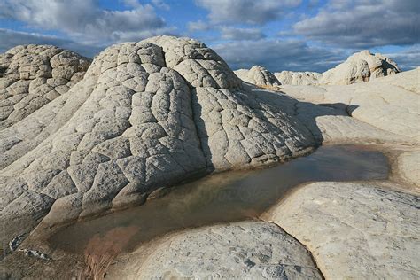 "Rock Formations At Dusk, White Pocket, Arizona" by Stocksy Contributor "Rialto Images" - Stocksy