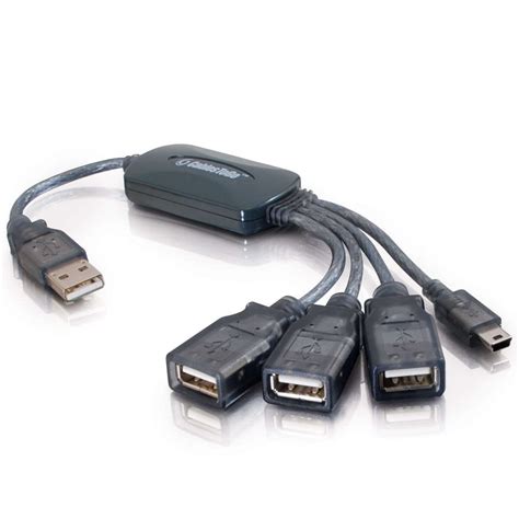 11in 4-Port USB 2.0 Hub Cable | USB Hubs and Cards | USB Cables ...