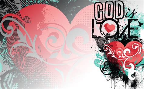 God is Love Wallpaper - Christian Wallpapers and Backgrounds