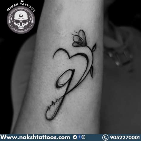 Letter G Tattoo