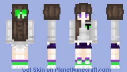 Alien Themed Minecraft Skin