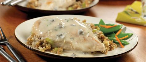 One-Dish Chicken & Stuffing Bake Recipe | Campbell's Kitchen