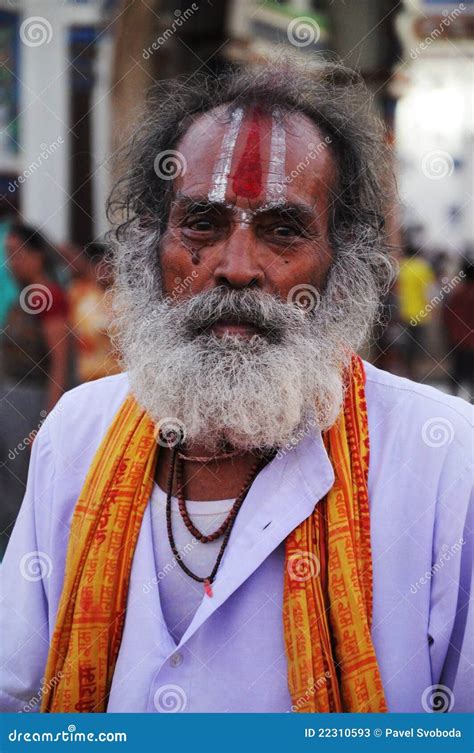 Holy man in Nepal editorial stock photo. Image of holy - 22310593