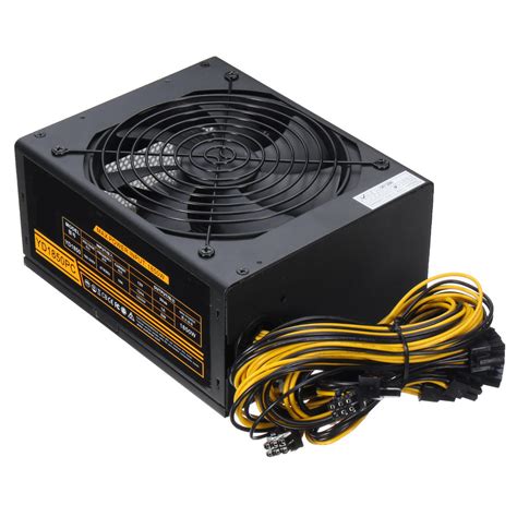 1850w 6 pin miner mining power supply mining rig machine Sale ...