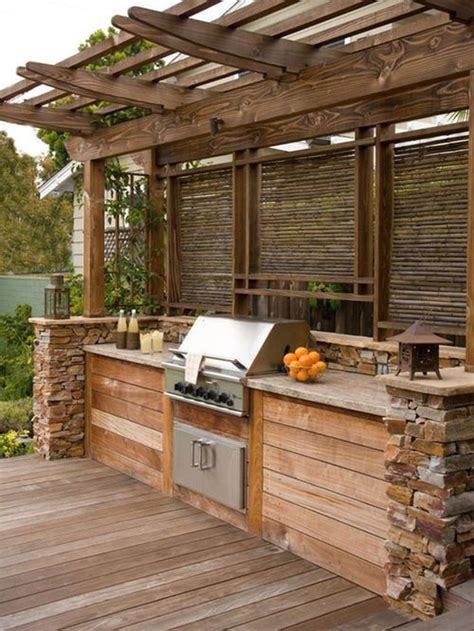 43 Classy Outdoor Bar Ideas You'll Love - decoarchi.com | Outdoor kitchen, Outdoor kitchen ...