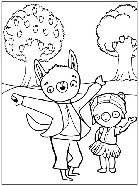 Tumble Leaf Coloring Pages Coloring Pages