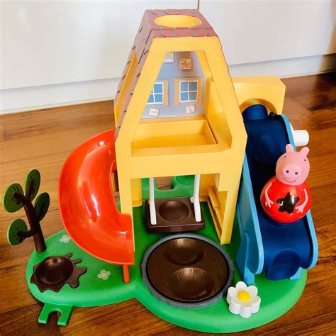 Peppa Pig Weebles Wind and Wobble Playhouse, Hobbies & Toys, Toys ...