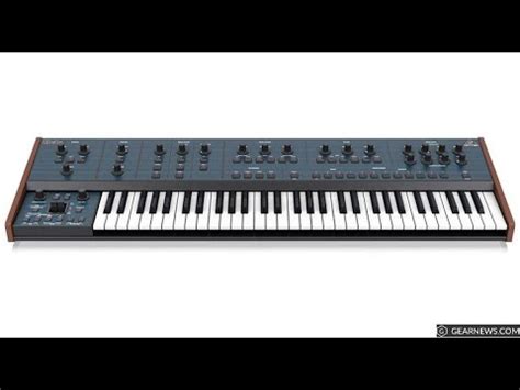 BEHRINGER UB-Xa Synthesizer - YouTube