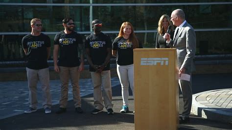 Invictus Games athletes visit ESPN HQ before competing in Orlando next ...