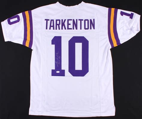 Fran Tarkenton Signed Jersey Inscribed "HOF 86" (JSA COA) | Pristine Auction