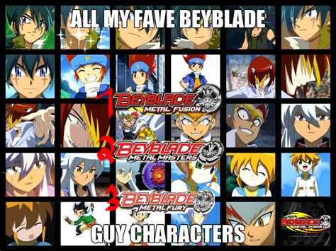 My fave beyblade guy characters - Beyblade Metal Fusion Fan Art (36006556) - Fanpop