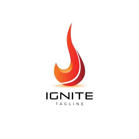 Ignite Fire Logo Design Symbol Template 12725170 Vector Art at Vecteezy