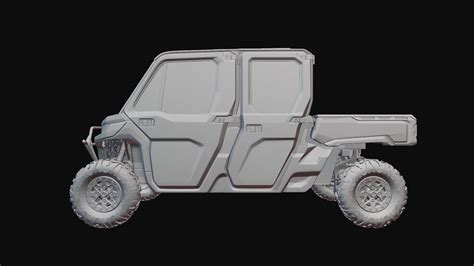 BRP Can-Am Defender HD10 Limited 3D model | CGTrader