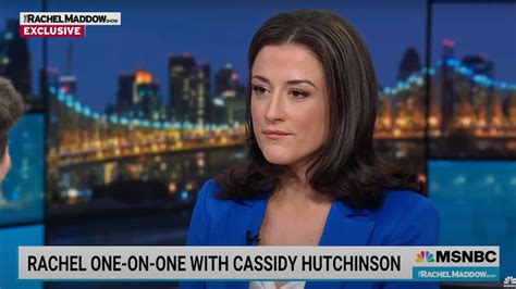 Cassidy Hutchinson Writes Trump Lacks Attention Span for Meetings