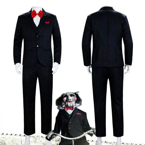 Saw Horror Movie Halloween Billy Cosplay Costume – Winkcosplay