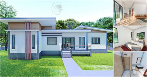 Modern Minimalist House Design with 3 Bedrooms - Pinoy House Designs