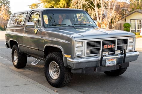 Original-Owner 1986 GMC Jimmy Sierra Classic 4x4 for sale on BaT Auctions - sold for $17,250 on ...