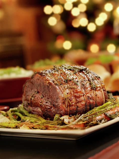 Christmas Roast Beef Dinner Photograph by Lauripatterson - Pixels