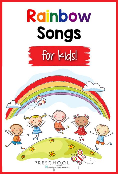 The Best Rainbow Songs for Kids | Rainbow songs, Preschool songs, Kids songs