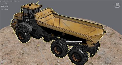 ArtStation - 01-Articulated_Dump_Truck | Resources