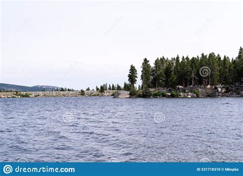 Worthen Meadow Reservoir in Lander Wyoming Stock Photo - Image of natural, shoshone: 231718310