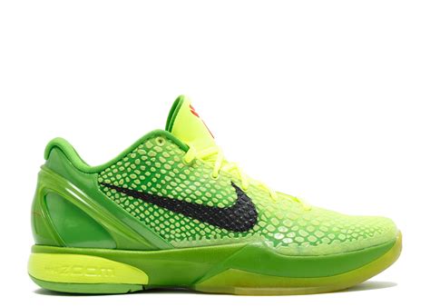 Zoom Kobe 6 'Grinch' 2010 - Nike - 429659 701 - volt/black/green apple ...