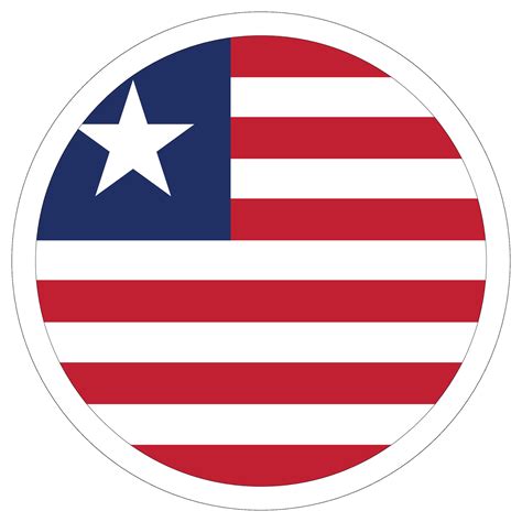 Liberia flag Flag of Liberia design shape 25862437 Vector Art at Vecteezy