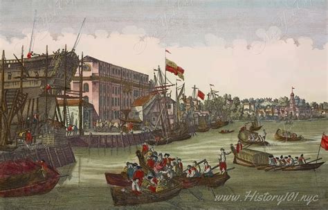 NYC's 1775 Maritime Commerce: Leizelt's Historic Engraving