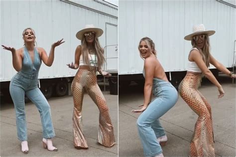 Lauren Alaina and Lainey Wilson Spark Viral Trend With New 'Thicc As Thieves' Dance - Country Now