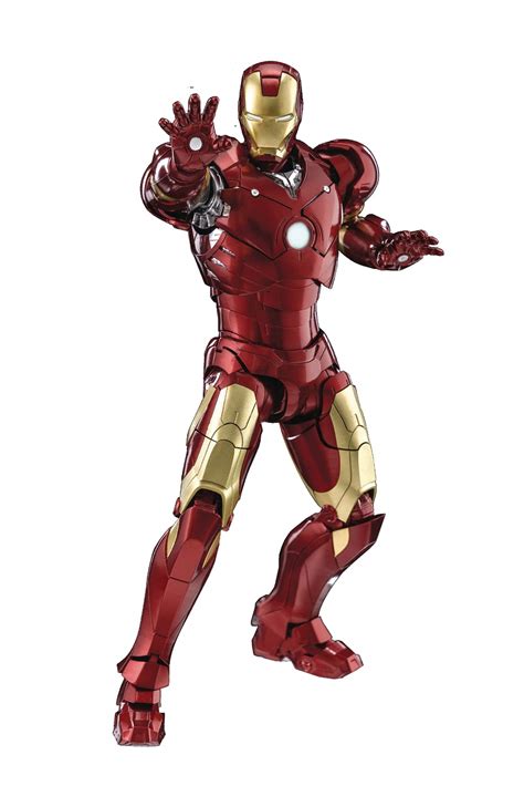 Buy Marvel Infinity Saga: Iron Man Mark 3 Deluxe 1:12 Scale Action ...