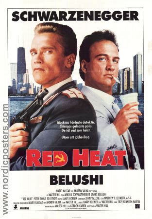 RED HEAT Movie poster 1988 original NordicPosters