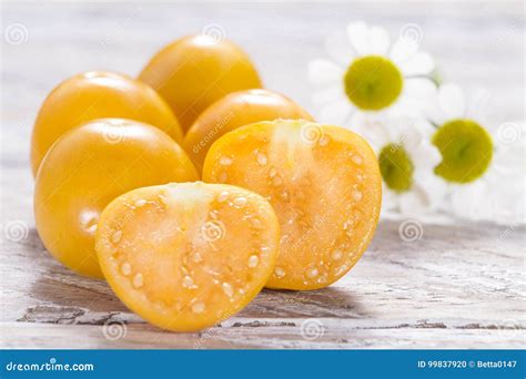 Fresh uchuva fruits stock photo. Image of ornamental - 99837920