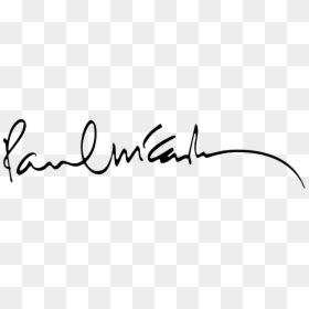 Paul Mccartney Signature - Paul Mccartney Signature Png, Transparent ...