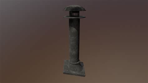 Chimney Metal Pipe - Download Free 3D model by RubaQewar [e62f626] - Sketchfab