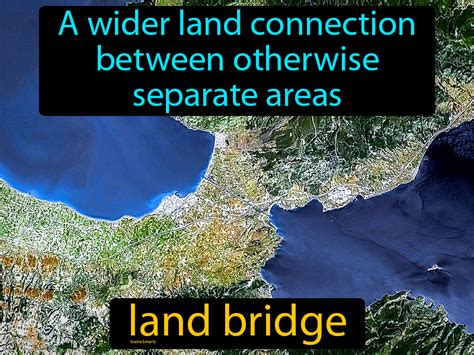 Land Bridge Definition & Image | GameSmartz