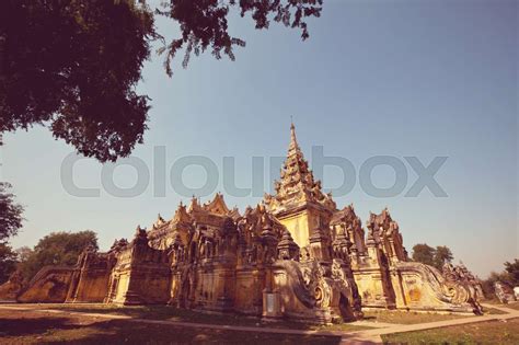 Temple in Myanmar | Stock image | Colourbox